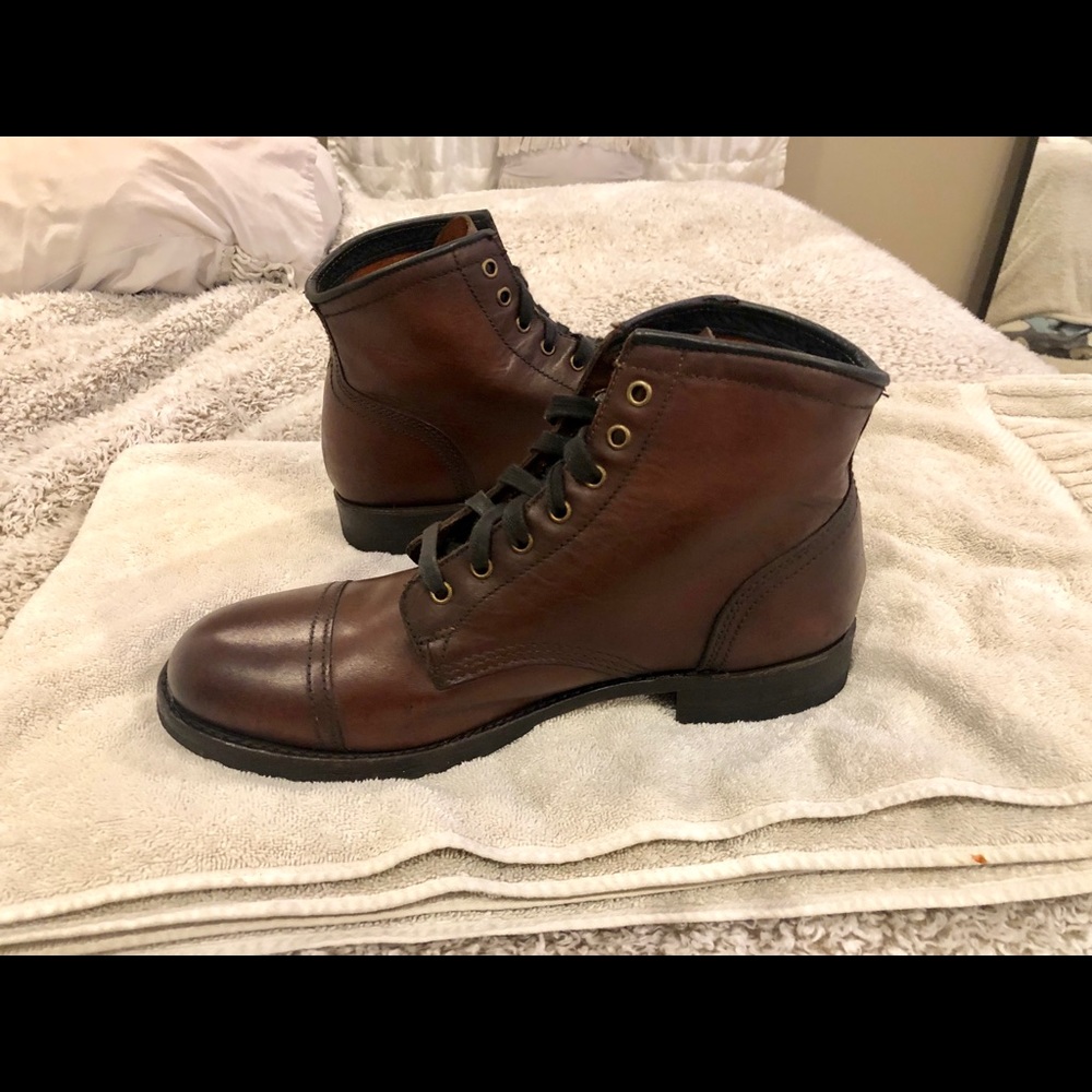 Frye Lace-Up Boot Size 10 Men